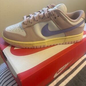 Nike Kids Shoes in Purple and Yellow